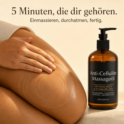 Anti-Cellulite Massageöl mit Kollagen & Stammzellen