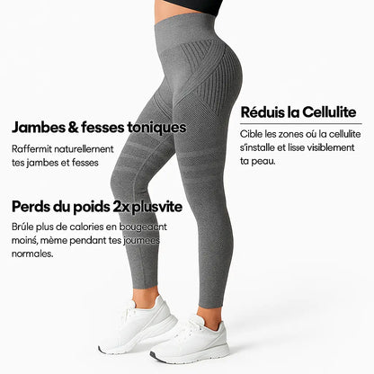 Leggings 3D - Gris CelluLisse®