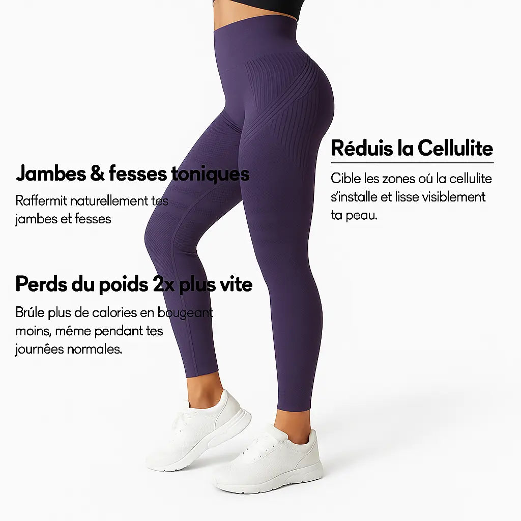 Leggings 3D - Violet CelluLisse®