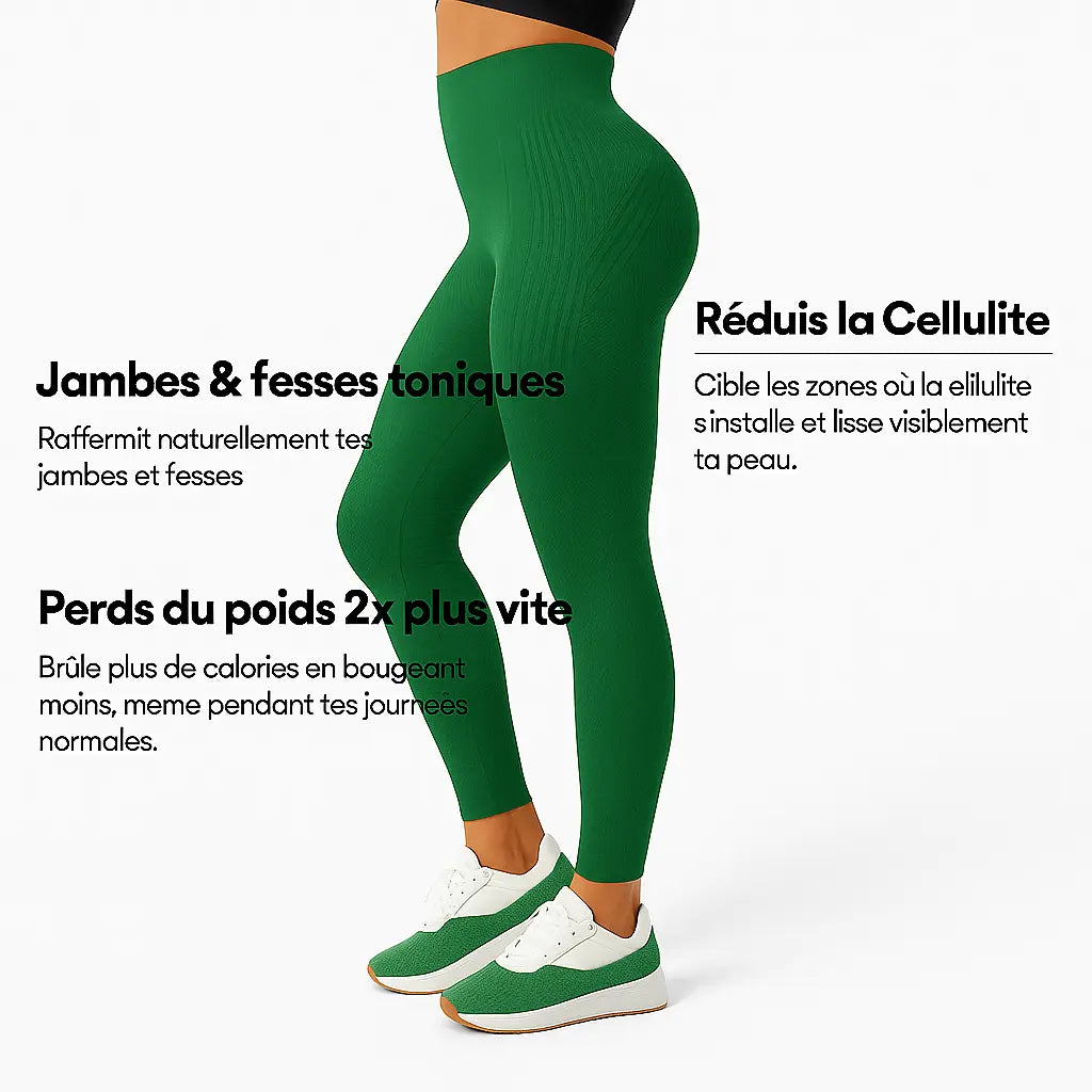 Leggings 3D - Vert CelluLisse®