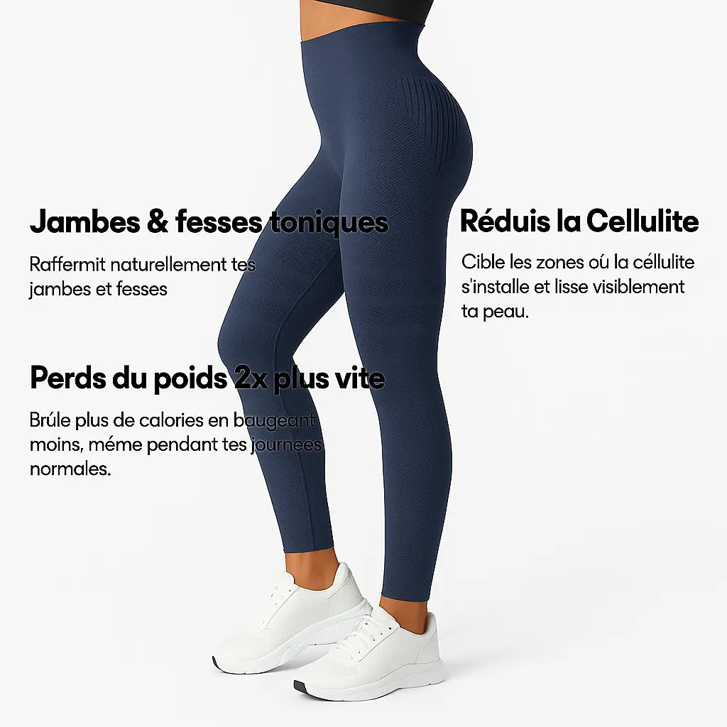 Leggings 3D - Bleu CelluLisse®