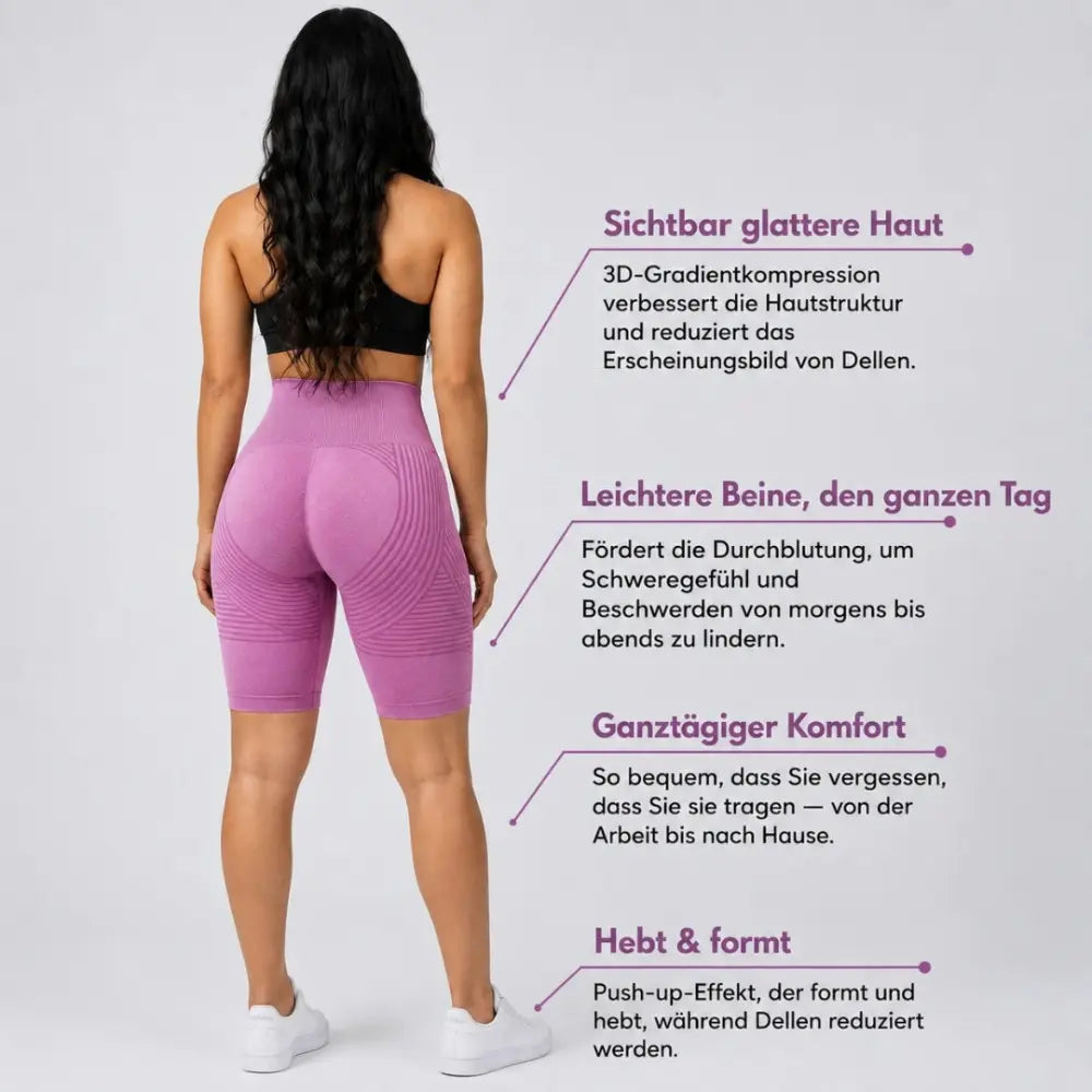 3D Leggings Short CelluLisse®